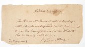 1777 CONTINENTAL ARMY DOCUMENT