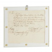 1777 ENLISTMENT BOUNTY BRADLEY