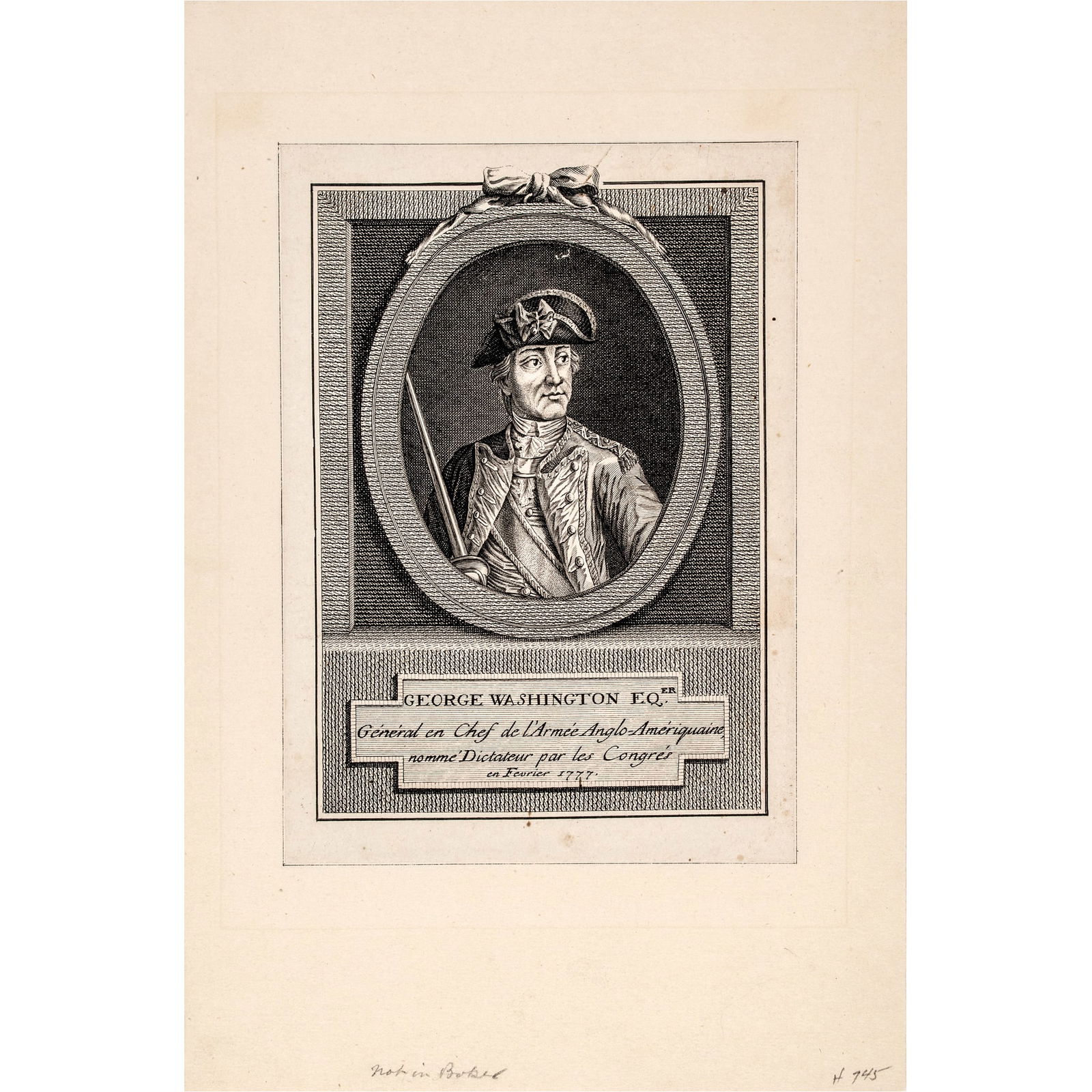 1777 REVOLUTIONARY WAR GEORGE