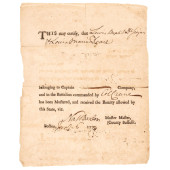 1778 REVOLUTIONARY WAR NATHANI