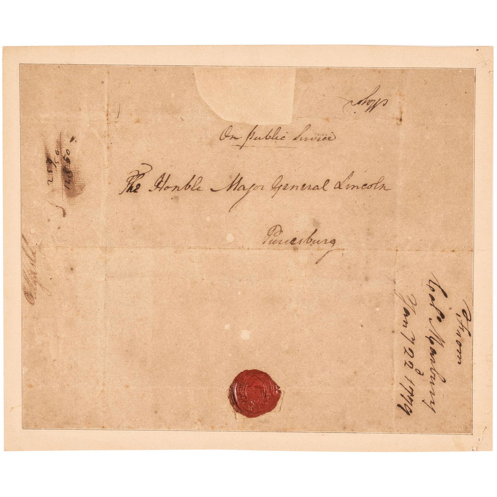 1779 COL. MARBURY (LATER GENERAL)