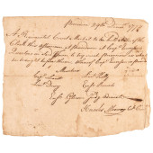 1779 CONTINENTAL ARMY REVOLUTI