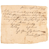 1779 CONTINENTAL ARMY REVOLUTI