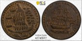 1779 RHODE ISLAND SHIP TOKEN P