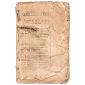 1780 REVOLUTIONARY WAR BOOKLET