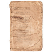 1780 REVOLUTIONARY WAR BOOKLET
