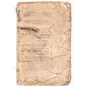 1780 REVOLUTIONARY WAR BOOKLET