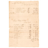 1780 REVOLUTIONARY WAR DOCUMEN