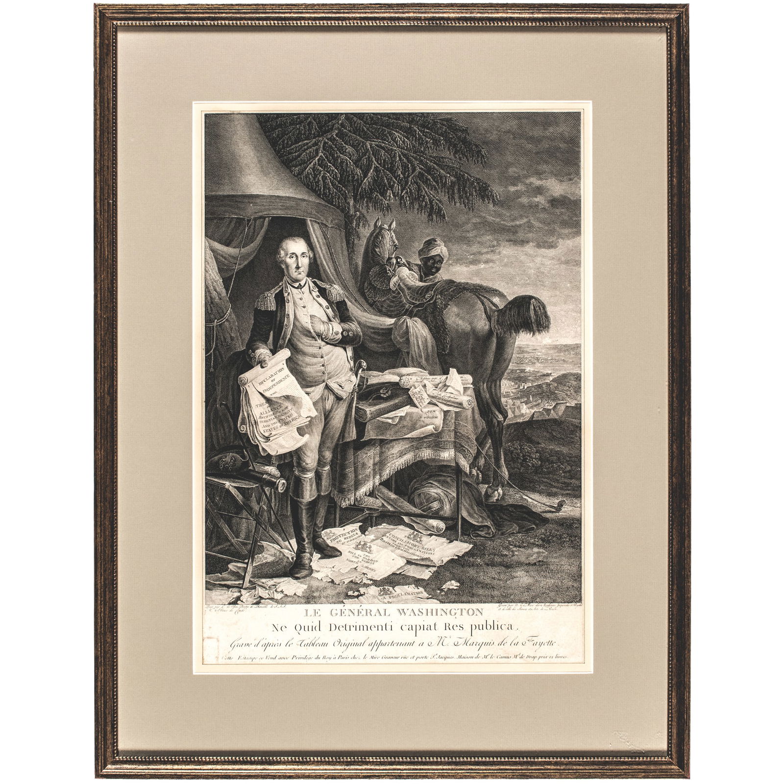 1780 REVOLUTIONARY WAR ENGRAVED