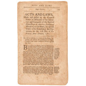 1781 CT, REV. WAR ACTS ON HIGH