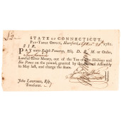 1781-DATED REVOLUTIONARY WAR C
