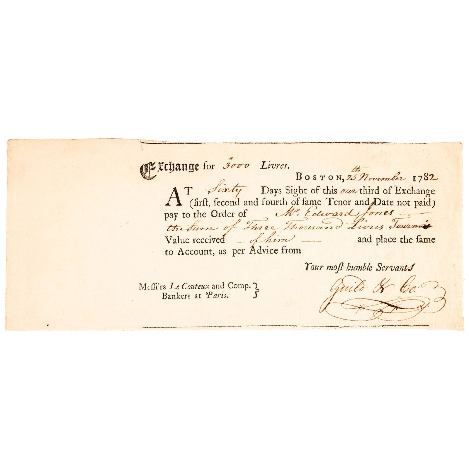 1782 BOSTON, MA. AND 1795