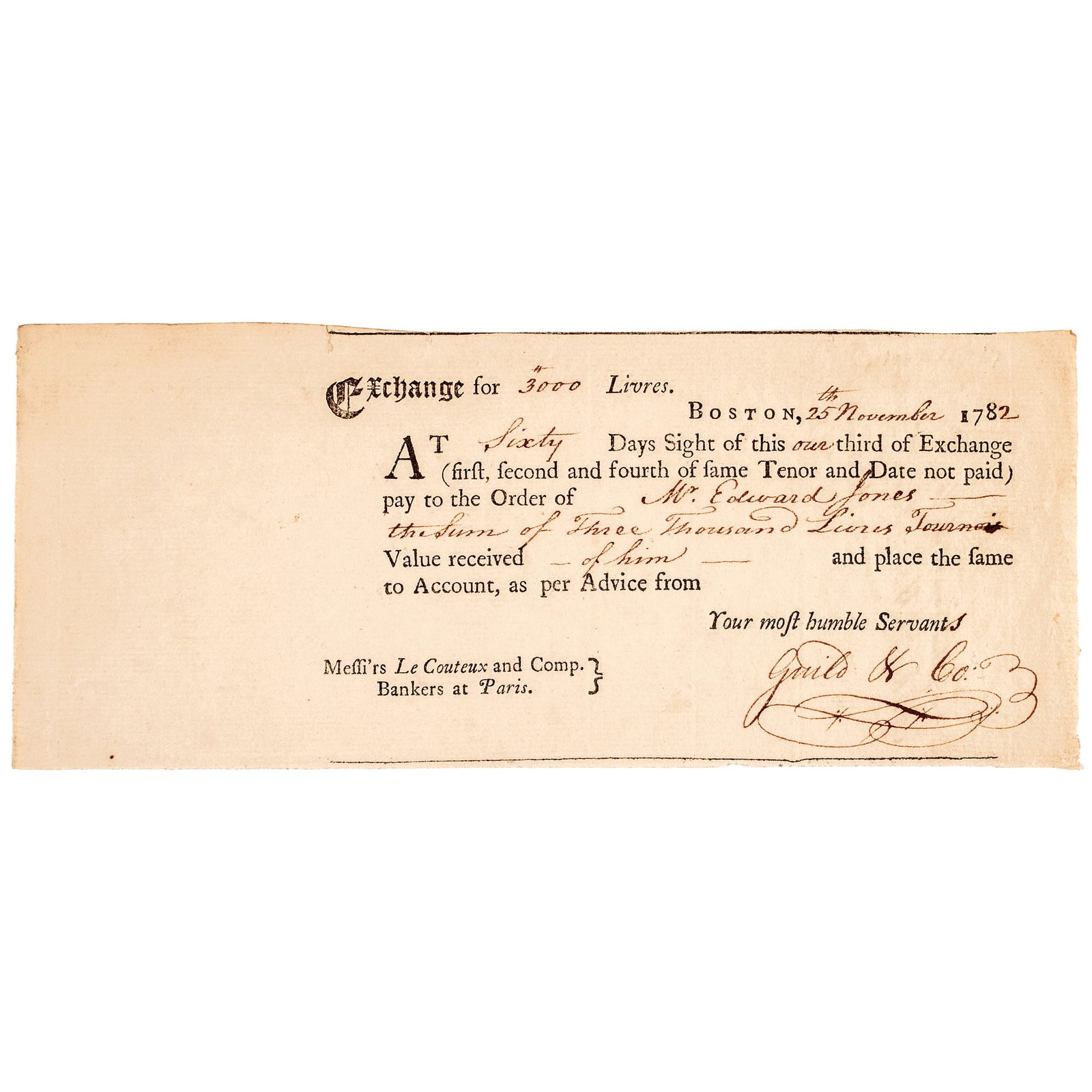 1782 BOSTON, MA. AND 1795