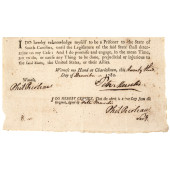 1782 SOUTH CAROLINA REVOLUTION