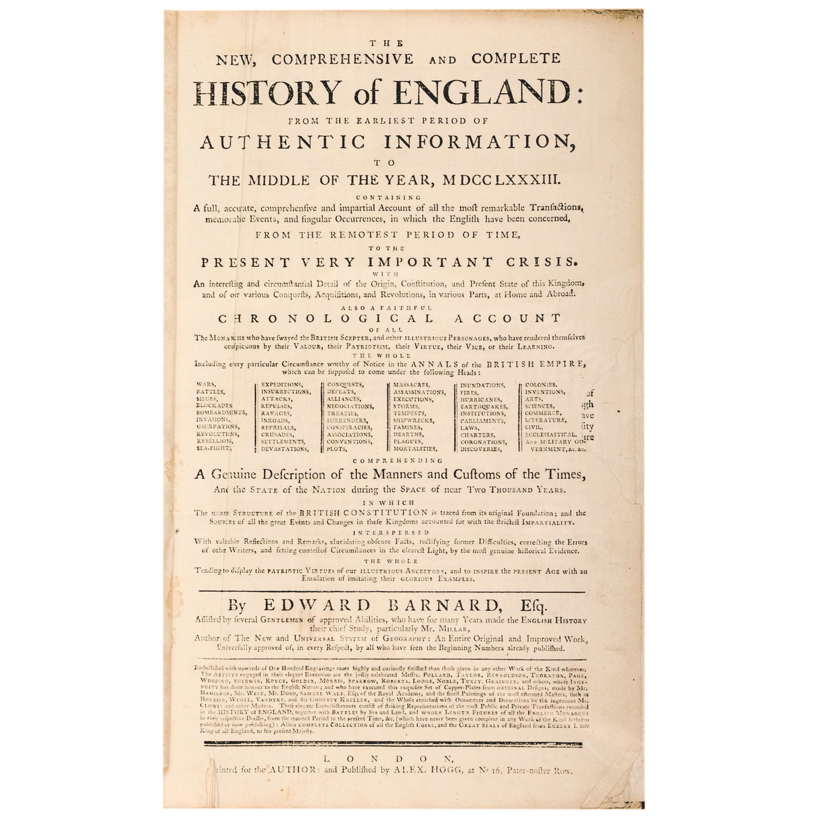 1783-DATED ILLUSTRATED BOUND
