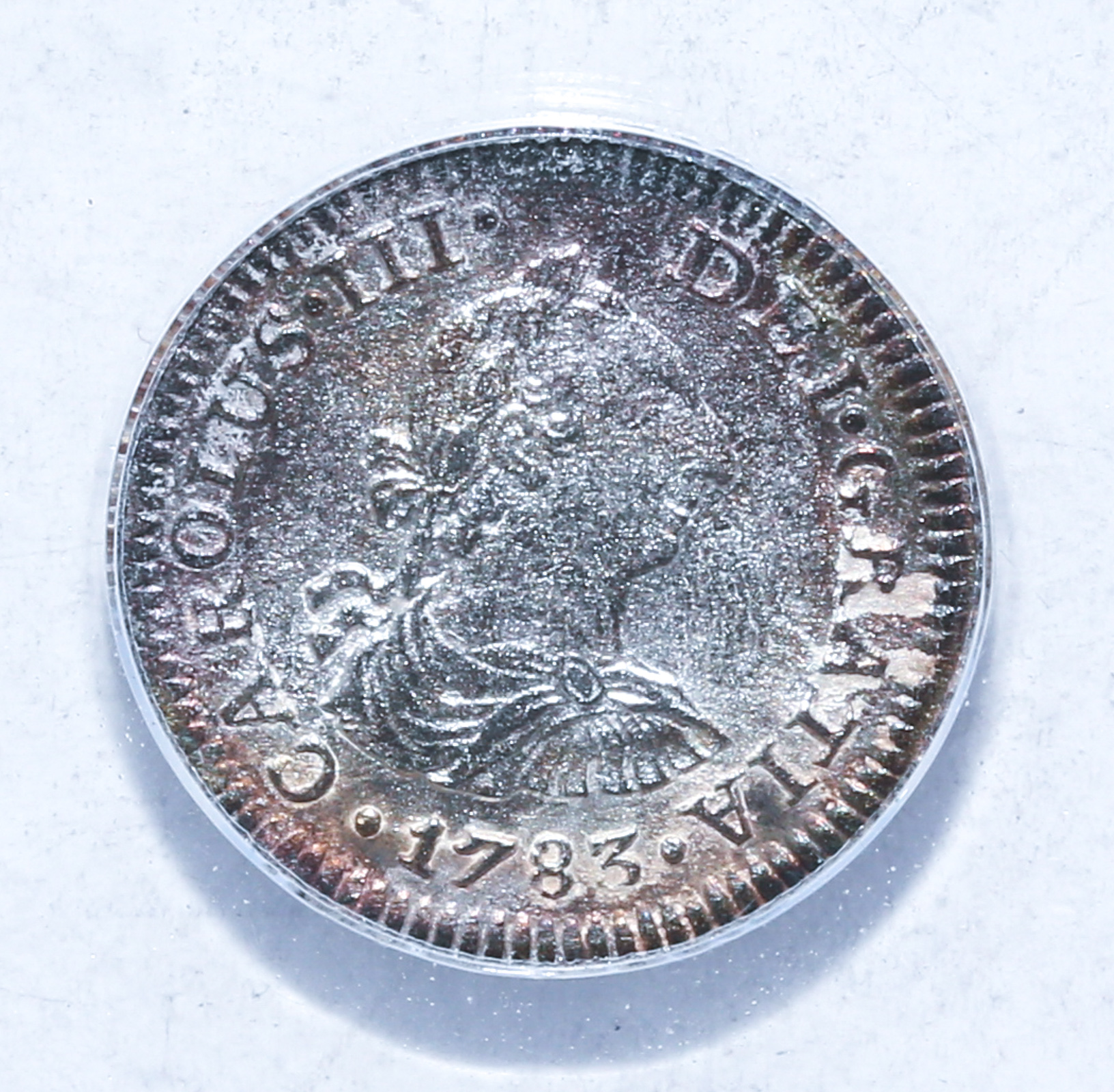 1783 MEXICO 1/2 REAL - SHIPWRECK EL
