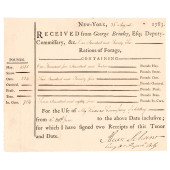 1783 RARE REVOLUTIONARY WAR FO