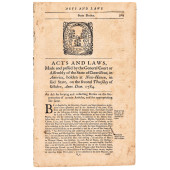 1784 CONNECTICUT ACTS AND LAWS