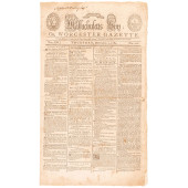 1784 PAUL REVERE ENGRAVED MAST