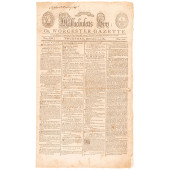 1784 PAUL REVERE ENGRAVED MAST