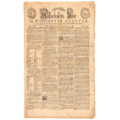 1784 THE MASSACHUSETTS SPY NEW