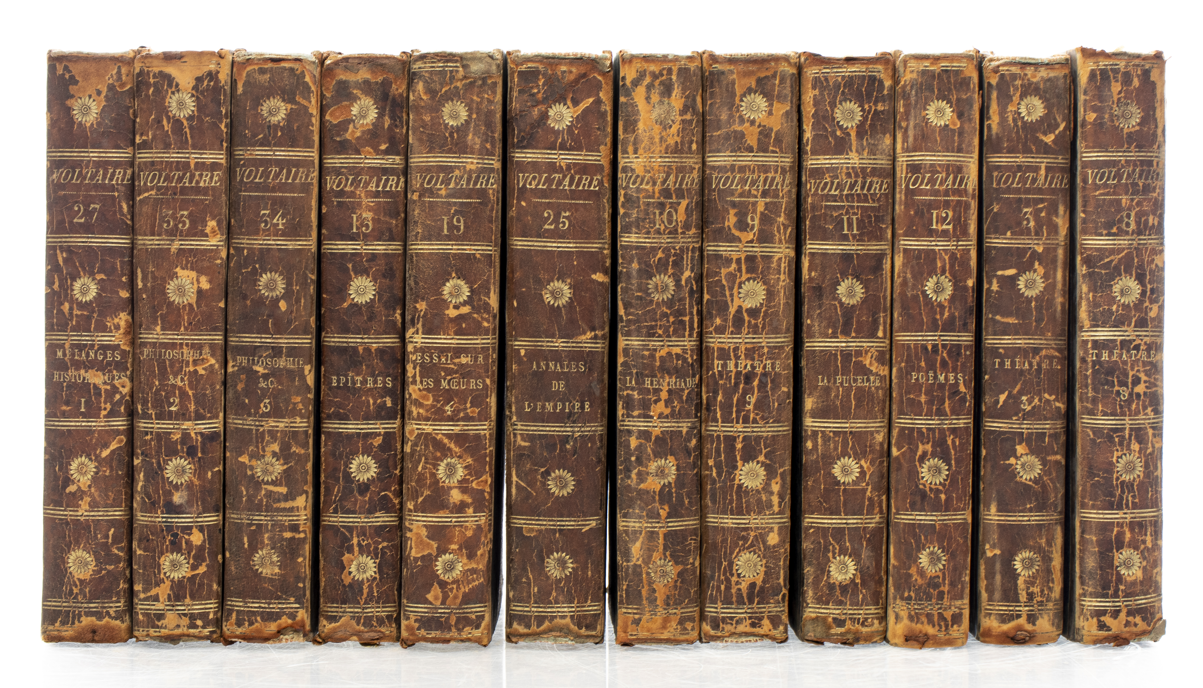 1784 VOLTAIRE PARTIAL WORKS, 12