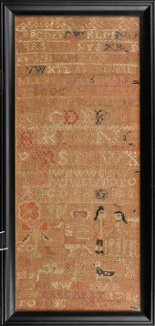 1786 ALPHANUMERIC SAMPLER, MAR