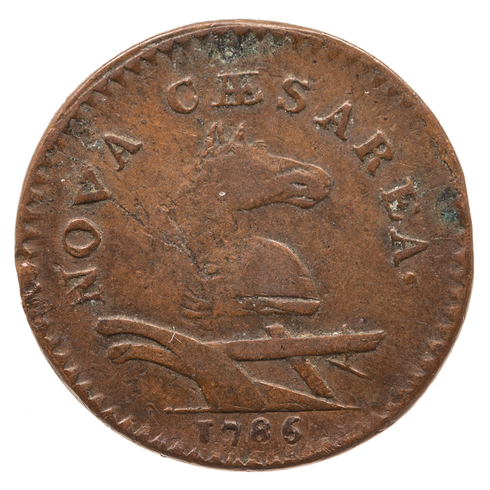 1786 NEW JERSEY COPPER 17-K W5250