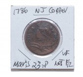 1786 NEW JERSEY COPPER 23-P W4
