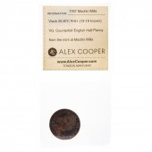 1787 MACHIN MILLS COUNTERFEIT