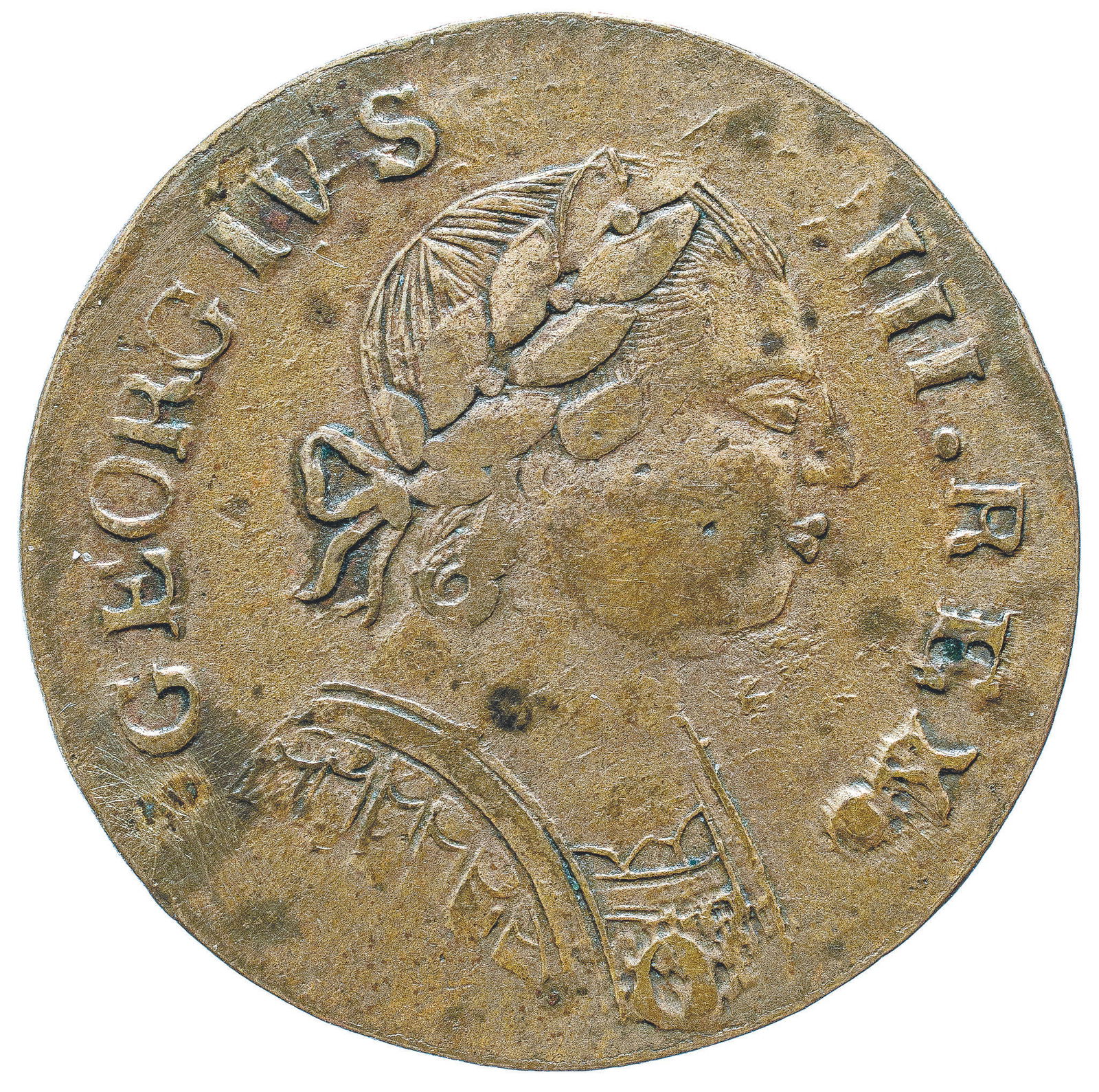 1787 MACHIN'S MILLS HALFPENNY