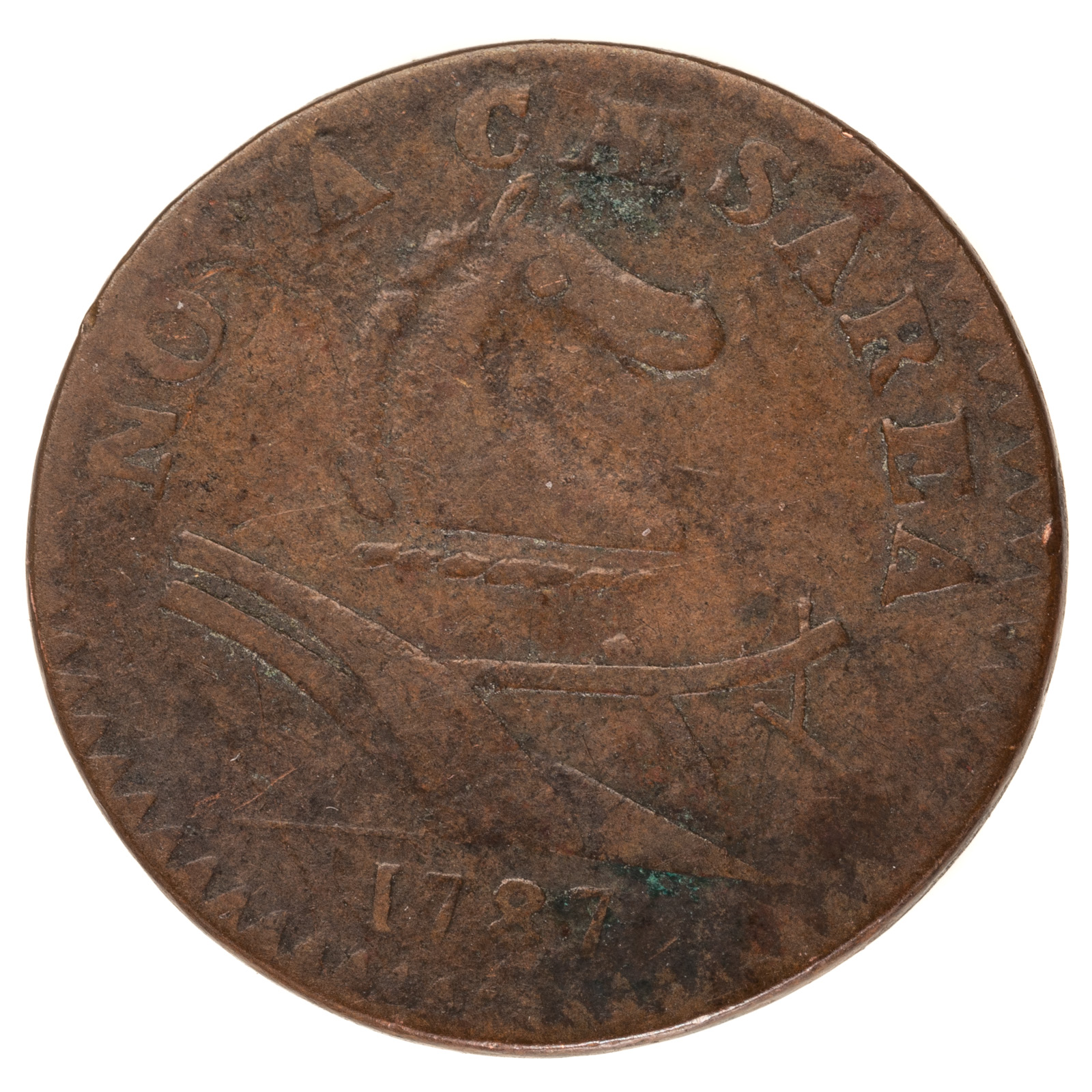 1787 NEW JERSEY COPPER 43-D