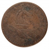 1787 NEW JERSEY COPPER 43-D W-