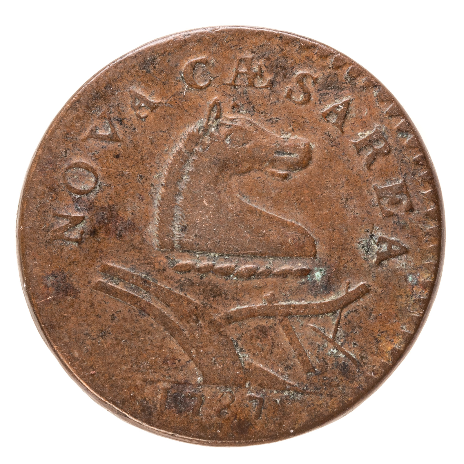 1787 NEW JERSEY COPPER MARIS 48-G W