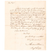 1789 MAJOR GENERAL ANDREW PORT