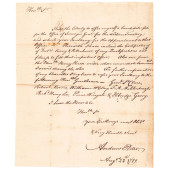1789 MAJOR GENERAL ANDREW PORT