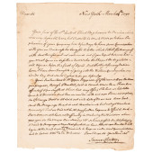 1790 ALS, JAMES CLINTON WITH I