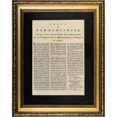 1790 NEW HAMPSHIRE BROADSIDE A