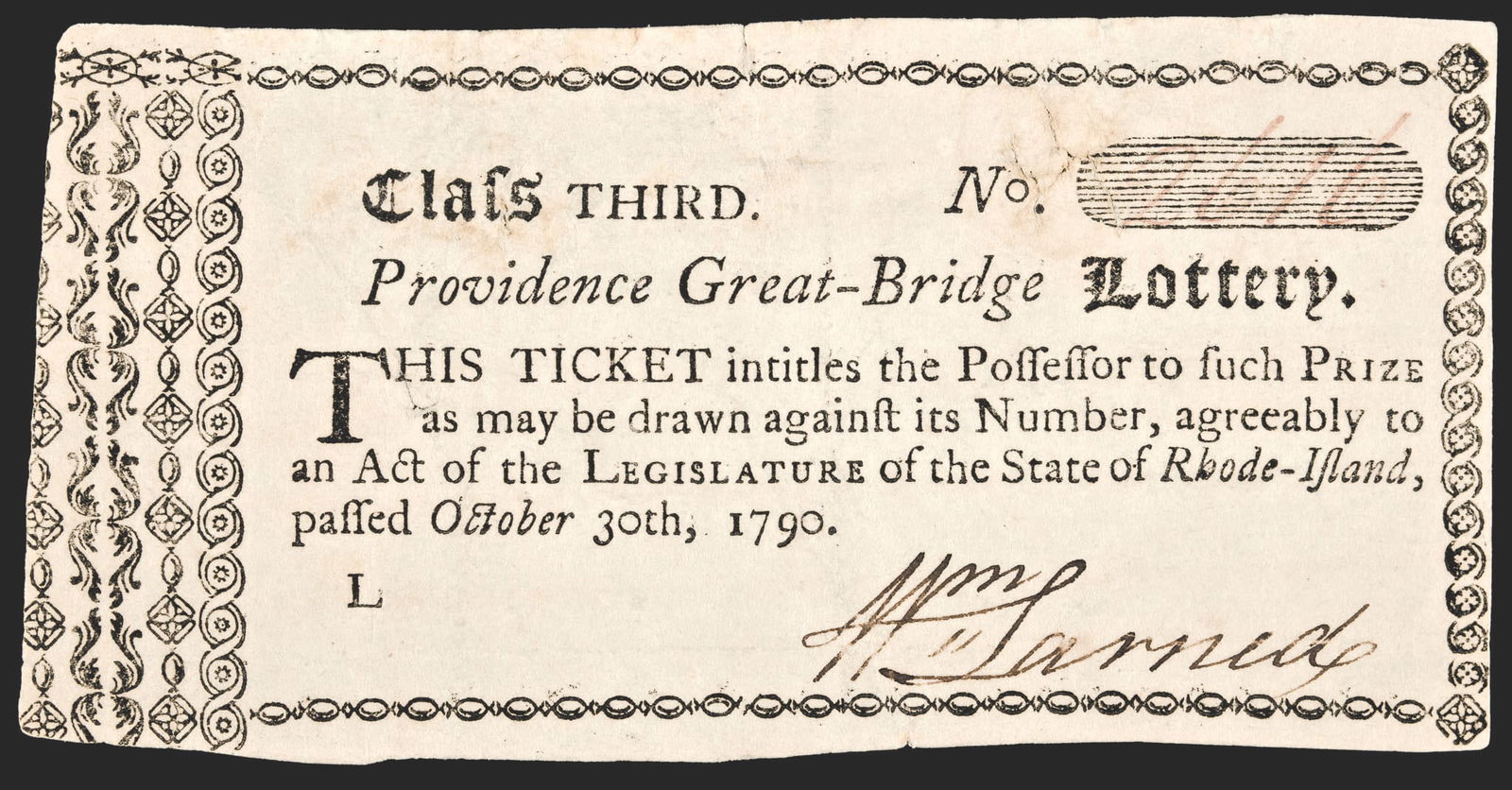 1790 PROVIDENCE GREAT-BRIDGE