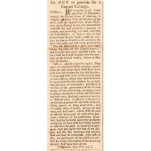 1792 NEWSPAPER, ACT TO PROVIDE