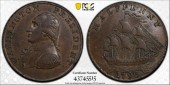 1793 WASHINGTON SHIP HALF PENN