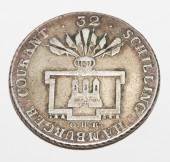 1796 HAMBURG 32 SHILLINGS - 2/