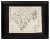 1796 MAP OF NORTH & SOUTH CARO