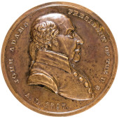 (1797-DATED) JOHN ADAMS INDIAN