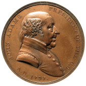 1797-DATED JOHN ADAMS U.S. MIN