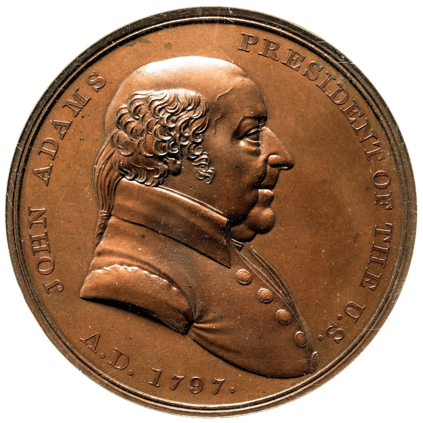 1797-DATED JOHN ADAMS U.S. MINT