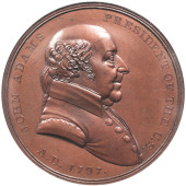 1797-DATED JOHN ADAMS U.S. MIN