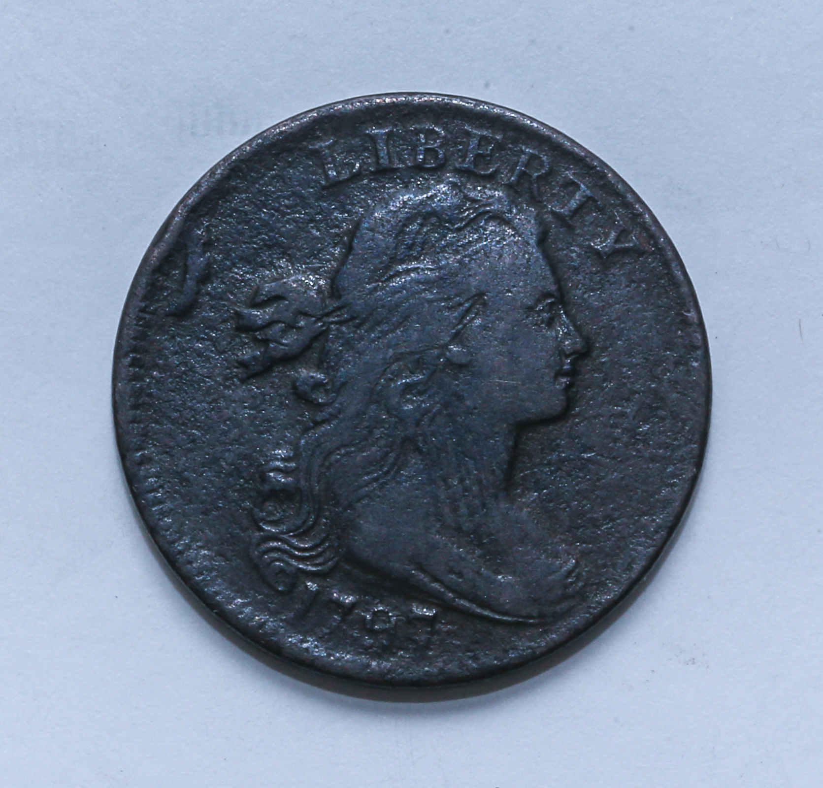 1797 LARGE CENT, REV OF 1797