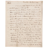 1799 RARE BENJAMIN STODDERT AU