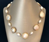 17MM WHITE BAROQUE PEARL VERME